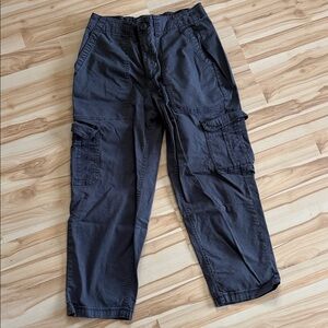 Old Navy Women’s Petite S Dark Gray Cargo Pants